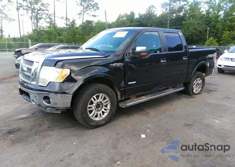 2012 Ford F-150 Lariat из США, поврежденный, VIN 1FTFW1ET4CFC66169